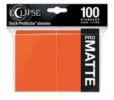 ULTRA PRO - Micas Eclipse Matte STND Pumpkin Orange c/100 - Gamesmart